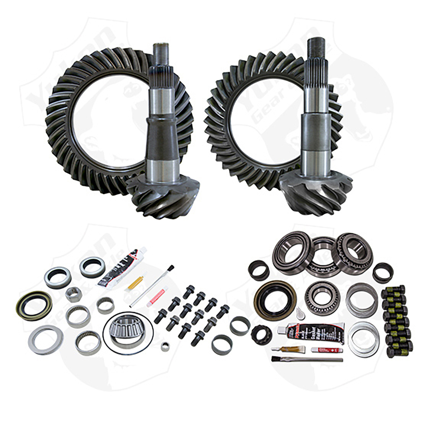 Yukon Gear & Install Kit package for 2003-2011 Ram 2500 and 3500, 4.11 ratio 