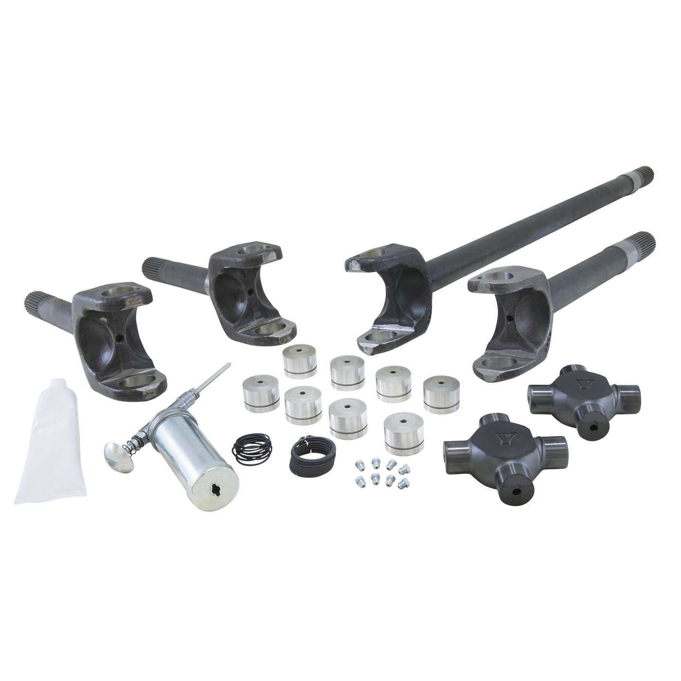 Yukon Chromoly Front Axle Kit, Dana 60, 30/35 Spline, Both Sides, Super Joints 