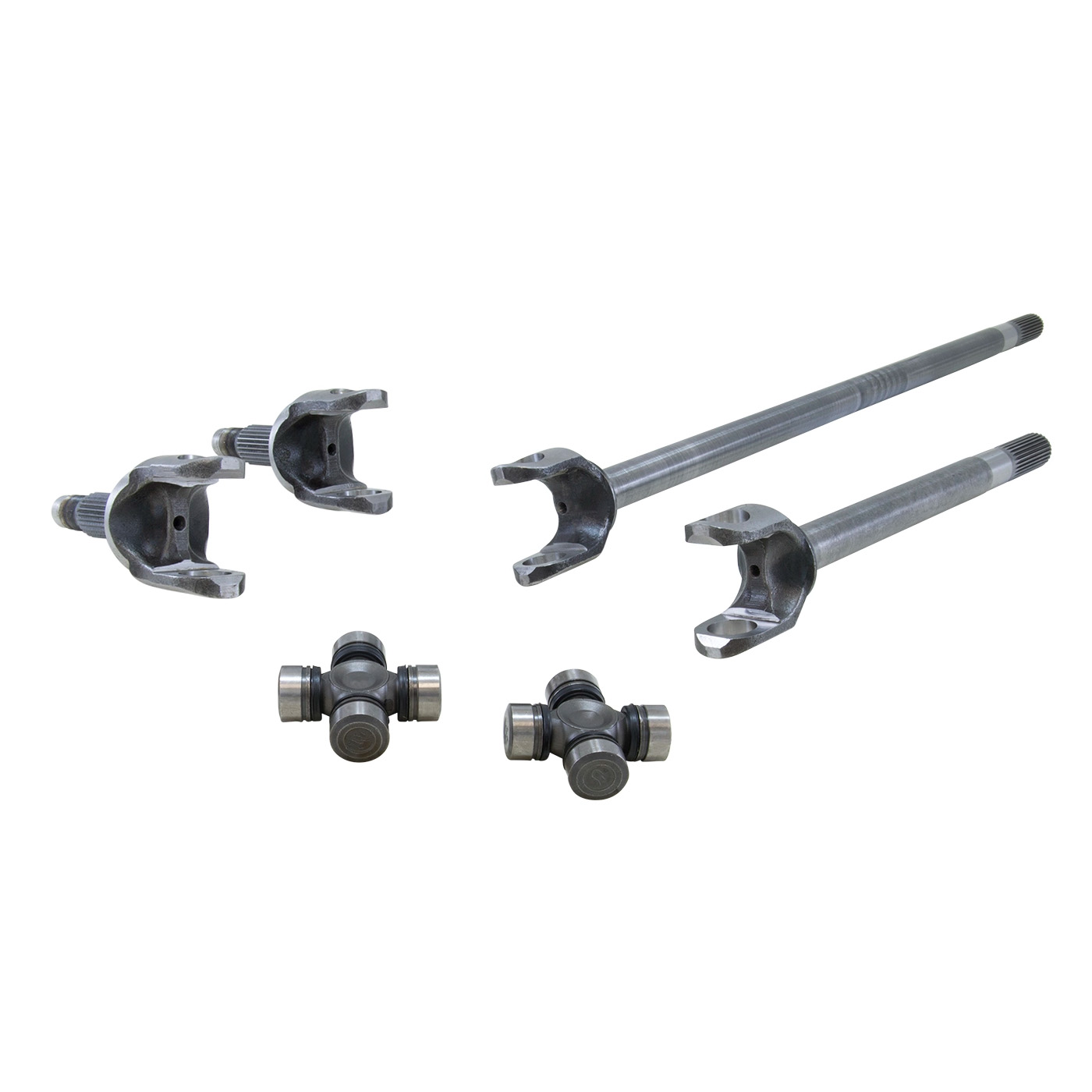 Yukon Chromoly Front Axle Kit for Dana 60, Inner/Outer Both Sides, 733X U-Joints