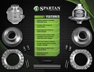 Spartan Locker for Toyota 9.5" Land Cruiser, 30 spline, with HD cross pin shaft